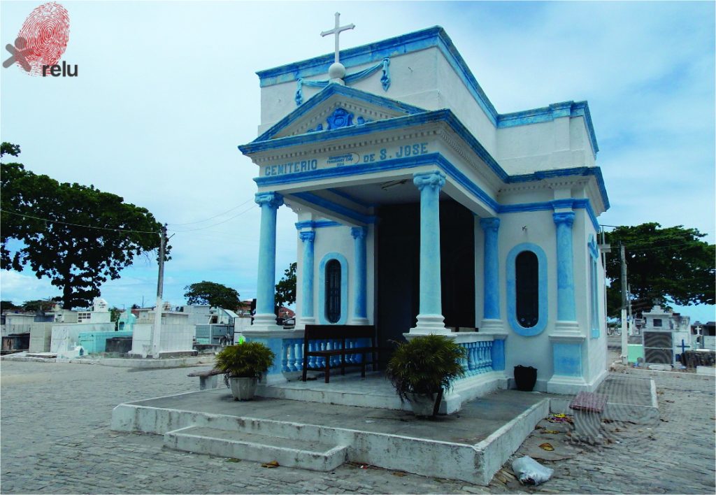 Foto em destaque do Cemitério e Igreja de São José