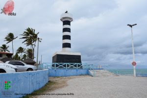 Foto do Farol visto de longe