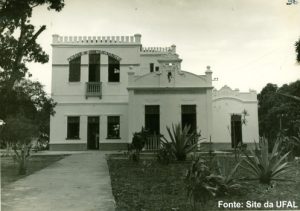 Foto antiga da Faculdade de Odontologia