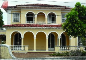 Foto recente da residência Aluísio Nogueira
