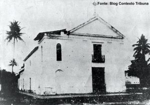 Foto antiga da Capela São Gonçalo