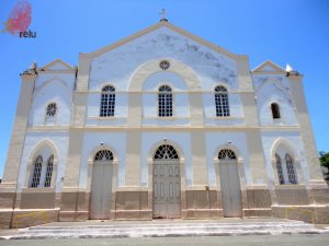 Foto recente da Igreja Nossa Senhora Mãe do Povo vista de frente