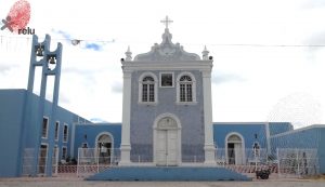 Foto recente da Matriz Santo Antônio de Pádua vista de frente
