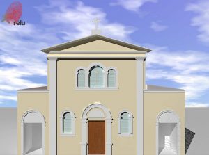 Desenho em 3D do Convento Capuchinhos