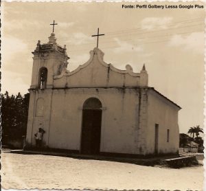 Foto antiga da Capela São Gonçalo