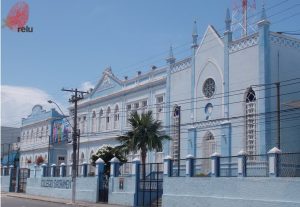 Foto recente do colégio Santíssimo Sacramento visto do ângulo direito