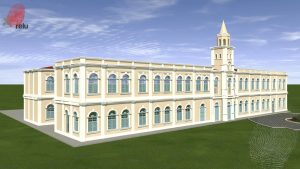 Desenho em 3D do Seminário Arquidiocesano