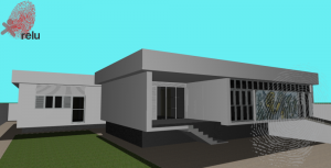 Desenho da residência