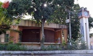 Foto recente da Residência Universitária vista de lado