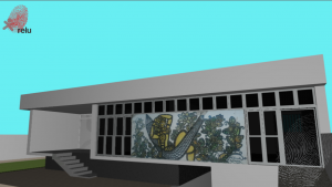Desenho da residência