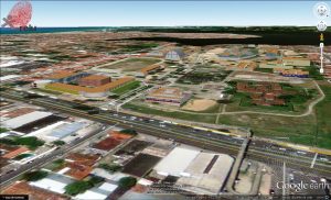 Imagem do CEPA no Google Earth