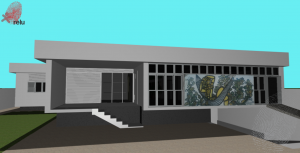 Desenho da residência