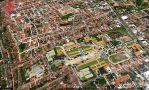 Imagem do CEPA no Google Earth visto de longe